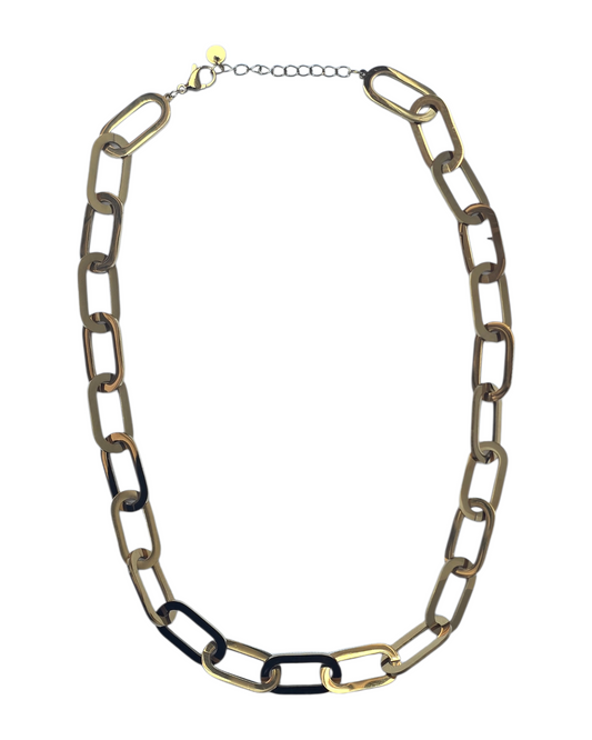 Cadena Chunky Dorada